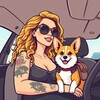 Логотип телеграм канала @mokimokina — Кочевник с Корги