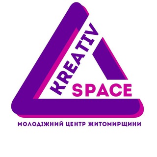 Логотип телеграм -каналу mol_centr_zt — МЦ Житомирщини #kreativ_space