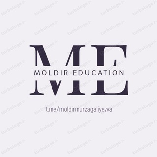 Telegram арнасының логотипі moldirmurzagaliyevva — MOLDIR EDUCATION