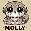 Логотип телеграм канала @mollycatsik — Моллик🩷