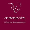 Логотип телеграм канала @momentscompany — MOMENTS | Luxury Travel Representation
