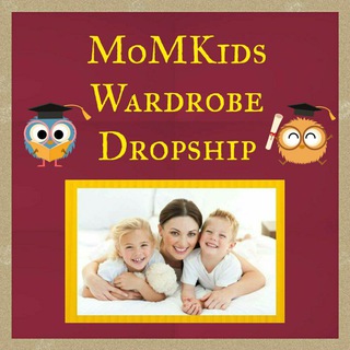 Logo saluran telegram momkidswardrobe — DROPSHIP MOMKIDS WARDROBE & HOMES LIVING