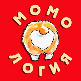 Логотип телеграм канала @momologia — МОМОЛОГИЯ