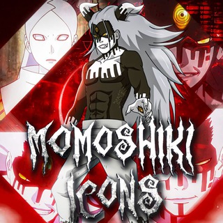 Логотип телеграм канала @momoshiki_ootsutsukki — Momoshiki Icons || Магическая Битва Обои и Аватарки