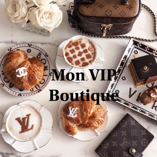 Логотип телеграм канала @mon_vip_boutique — MON VIP BOUTIQUE копии брендов