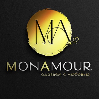 Логотип телеграм канала @monamour_plussize — MonAmour - одежда plussize