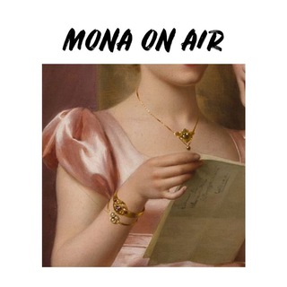 Логотип телеграм канала @monaonair — MONA on air🌈