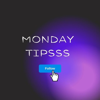 Логотип телеграм -каналу mondaytipsss — Monday Tipsss