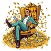 Логотип телеграм канала @moneymagnate — Денежный магнат