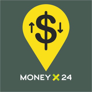 Логотип телеграм -каналу moneyx24 — MONEYx24 канал