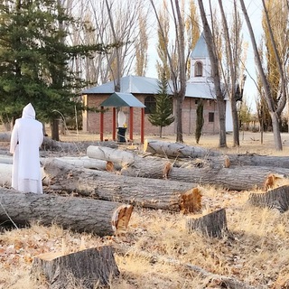 Logotipo del canal de telegramas monjes123 - "Vida monástica" occidente y oriente