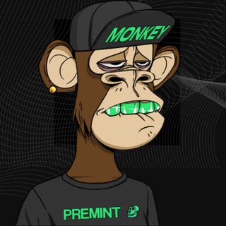 Логотип телеграм канала @monkey_premint — MONKEY - PREMINT