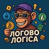 Логотип телеграм -каналу monkeycaves — Логово Логіса