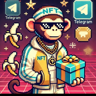 Логотип телеграм канала @monkeynft_btw — Берлога Николаича