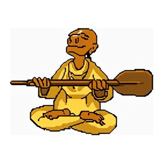 Логотип телеграм канала @monkveslo — Монах с веслом