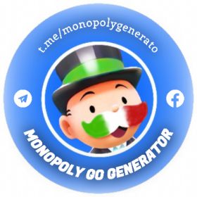 Logo del canale telegramma monopolygenerato - Monopoly Dadi New Generator