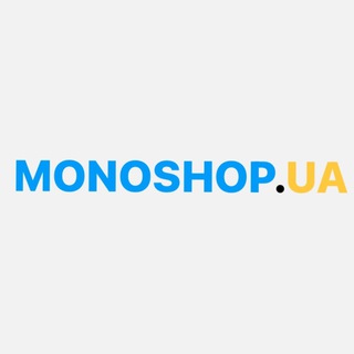 Логотип телеграм канала @monoshop_ua — MONOSHOP.UA