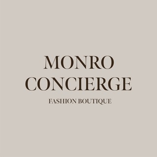 Логотип телеграм канала @monroconcierge — MONRO CONCIERGE