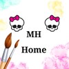 Логотип телеграм канала @monsterhighhome — 👾Monster High Home | MHH👾
