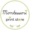 Логотип телеграм канала @montessoriprintstore — Montessori Print Store