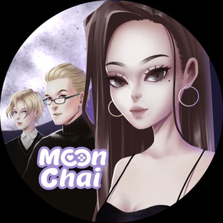 Логотип телеграм -каналу moonchaistory_ua — Moon Chai Story: Візуальні новели