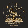 Логотип телеграм -каналу moonlit_chapters — Moonlit Chapters 🌙✨