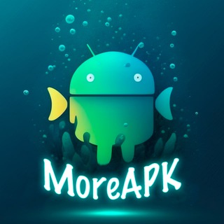 Логотип телеграм канала @moreapk — МореАПК — взломки и моды игр