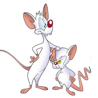 Logo of telegram channel morepinkylessbrain — Pinky and the Brain
