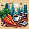 Логотип телеграм -каналу morkvazkavoyu — Морква з Кавою🥕