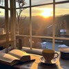 Логотип телеграм канала @morning_stories — Утренние истории ☕️
