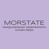 Логотип телеграм канала @morstate — Morstate_estate🌆Недвижимость за рубежом и в РФ