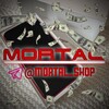 Логотип телеграм канала @mortal_shop — MORTAL SHOP