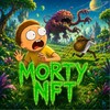Логотип телеграм канала @mortytgnft — MortyNFT