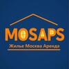 Логотип телеграм канала @mosaps — MOSAPS Жилье Москва МО Аренда🏡