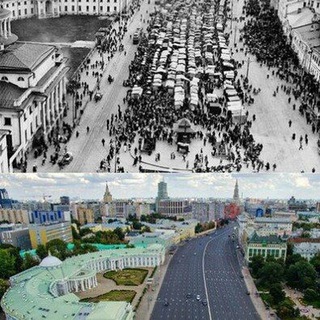 Логотип телеграм канала @moscow_history_news — Москва - история и новости