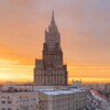 Логотип телеграм канала @moscowpov — Экскурсии по крышам | Москва