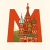 Логотип телеграм канала @moscu — Москва впечатляет