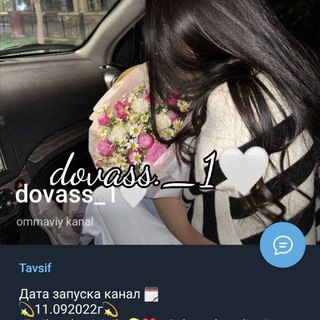 Telegram kanalining logotibi moshin_bozor_jonim — dovass_1🤍