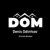 Логотип телеграм канала @mosmak1er — Брокер по недвижимости Денис Одинцов 🏢🏠