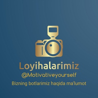 Telegram kanalining logotibi motivativeyourself — Loyihalarimiz 📊