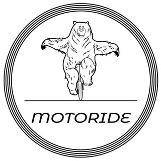 Логотип телеграм канала @motoshkolamotoride — Мотошкола MOTORIDE