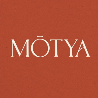 Логотип телеграм канала @motya_brand — MŌTYA [бренд-ателье]