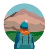 Логотип телеграм канала @mountainpeople — Горные люди | Пешком по Альпам