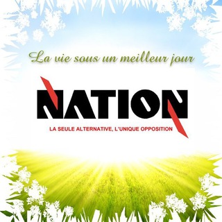 Logo de la chaîne télégraphique mouvementnation - NATION