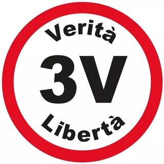 Logo del canale telegramma movimento3v - 3V Verità e Libertà