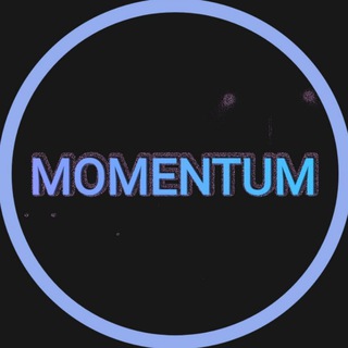 Логотип телеграм канала @mowentum — MOMENTUM 💨