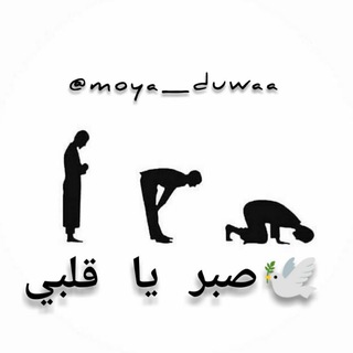 Логотип телеграм канала @moya_duwaa — 🕊صبر يا قلبي