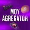 Логотип телеграм канала @moyagregator — MOY AGREGATOR