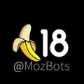 Logo saluran telegram mozbots — ربات های فیلم سکسی