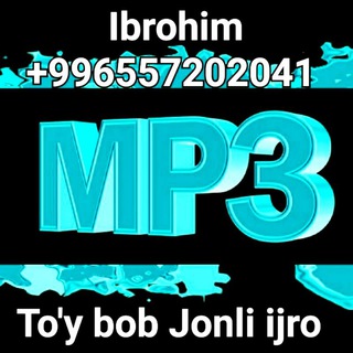 Telegram kanalining logotibi mp3kanal1991 — Jonliy Ijro Toy bob